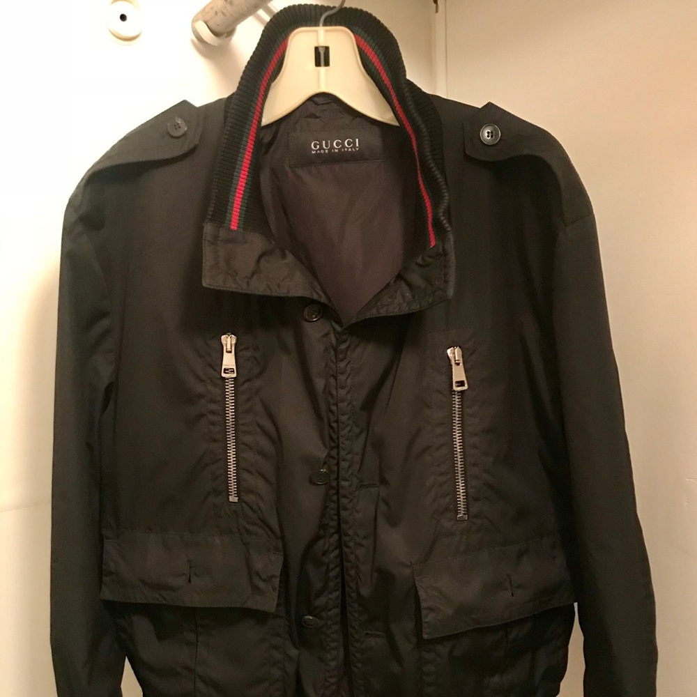 Authentic Black Gucci Jacket